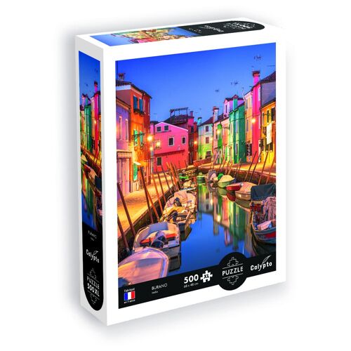 SentoSphère PUZZLE 500 pièces XL - Burano - Italie
