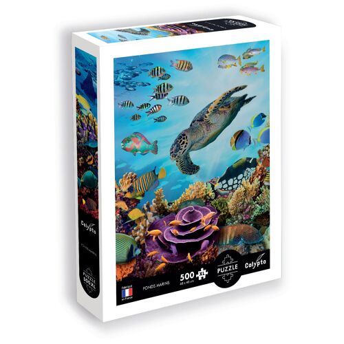 SentoSphère PUZZLE 500 pièces XL - Fonds Marins