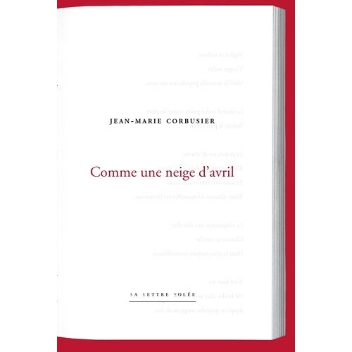 Comme Une Neige D'avril