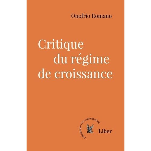 Critique Du Régime De Croissance