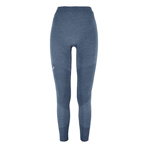 Salewa - Women's Zebru Responsive Tight - Sous-Vêtement Mérinos Taille 40, Bleu