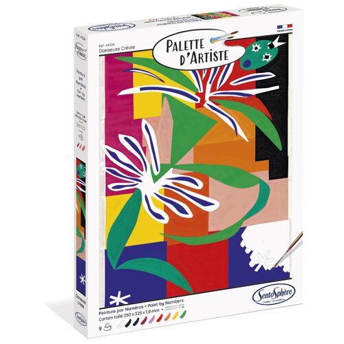 Sentosphère Palette D'artiste Danseuse Créole De Matisse