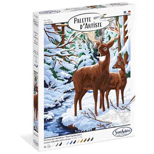 Sentosphère Palette D'artiste Les Cerfs