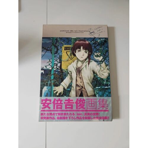Artbook "An Omnipresence In Wired" (Jp Rebuild 2006),Édition Coffret Dédicacé Par Yoshitoshi Abe + Illustration Promotionnelle Lov'In Japan + Illustration Signée Par Y. Abe Avec Doodle Original.