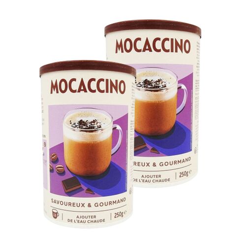 Lot 2x Mocaccino - Boîte 250g