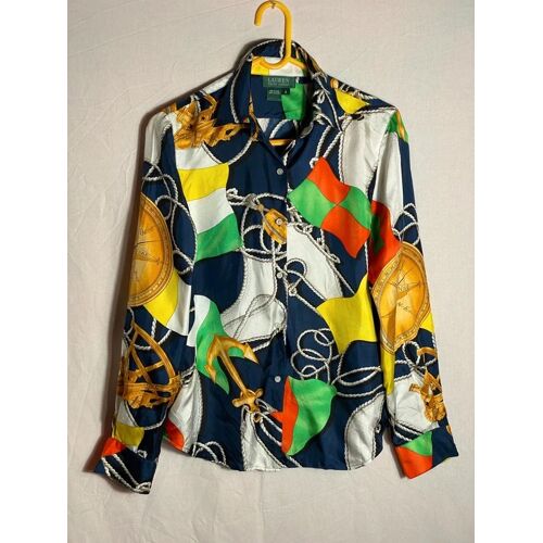 Chemise Ralph Lauren Femme Soie - Taille 34 (Tres Bon Etat)