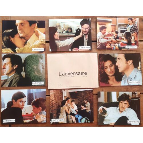 L'adversaire : Jeu De 8 Photos D'exploitation Cinématographique - Format 21x27,5 Cm - De Nicole Garcia Avec Daniel Auteuil, François Berléand, François Cluzet, Emmanuelle Devos, Géraldine Pailhas 2001
