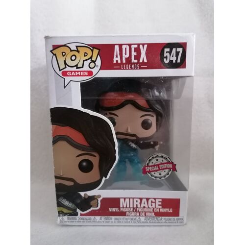 Figurine Funko Pop Games Mirage - Apex Legends - Special Edition (Edition Spéciale) - N°547