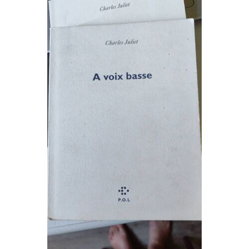 A Voix Basse Charles Juliet
