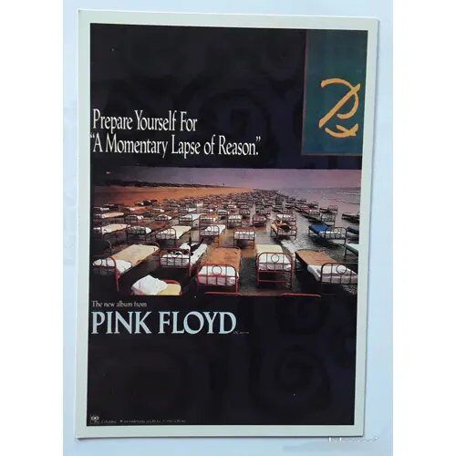 Carte Postale -Pink Floyd - A Momentary Lapse Of Reason - 10x15cm -