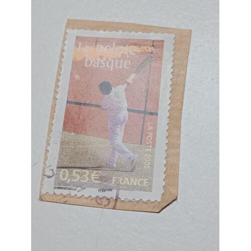 France Timbre 0,53 Yvert N° 3775 La Pelote Basque De 2005 +