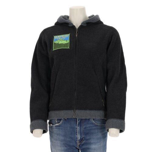 Patagonia Veste Polaire Synchilla Retro Femme Taille M Noir #Qwe3851