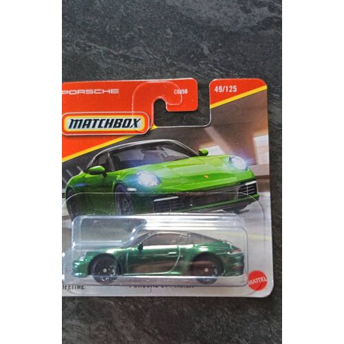Voiture miniature Matchbox Porsche 911 targa
