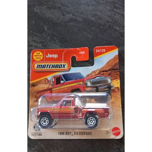 Voiture miniature Matchbox jeep j10