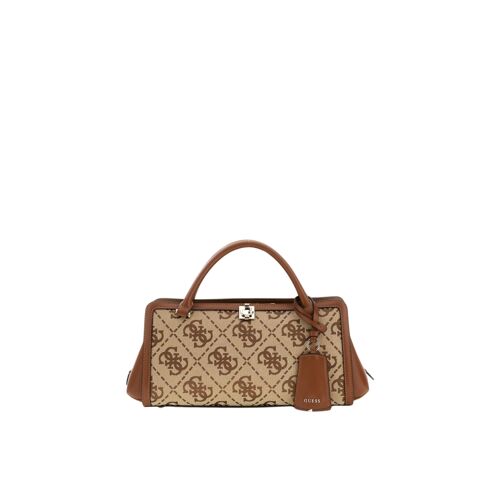 Guess Sac à Main Audrey Petit Monogramme Latte Logo