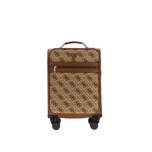 Guess Valise Audrey Monogramme Cognac Logo