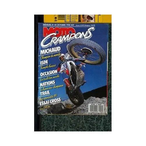 Moto Revue 44 De 1988 Suzuki Rm89,Michaud,Isde,Mx Nations