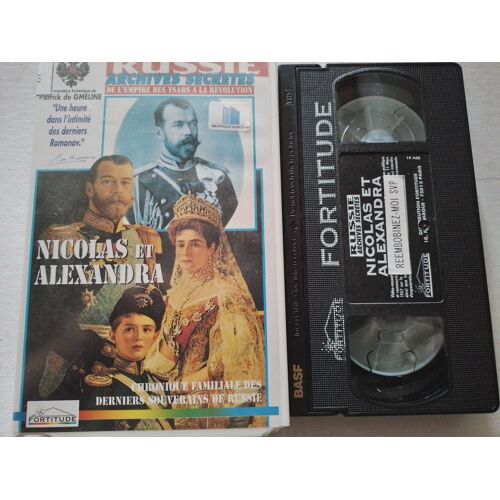 Cassette Vidéo Vhs - Nicolas Et Alexandra, Chronique Familiale Des Derniers Souverains De Russie