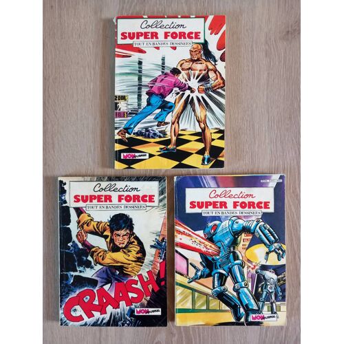 Lot : 3 Revues Super Force - Bande Dessinée, Comics