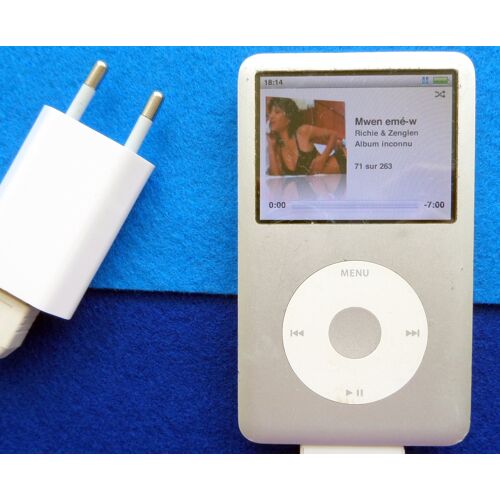 Apple iPod classic 120Go argent