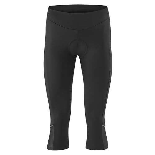 Gonso - Women's Essential Tight 3/4 W - Pantalon De Cyclisme Taille 42, Noir/Gris