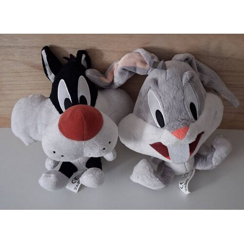 Lot de 2 peluches Looney Tunes