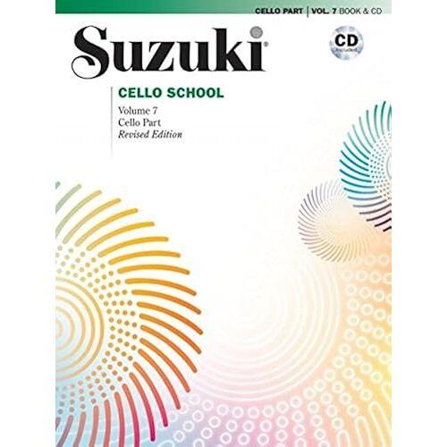 Suzuki Cello School, Vol 7: Cello Part, Book & Cd