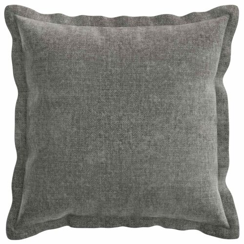 Vidaxl Housse De Coussin 6 Pcs Houten Gris Foncé 40 X 40 Cm