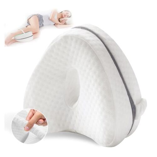 Coussin Orthopédique - Jambe Et Genou - Mousse À Mémoire - Respirant - Lavable