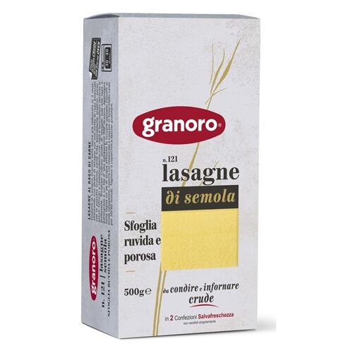 Granoro 8007290331212 Pâte Alimentaire 500 G Lasagne Feuilles De Pâtes