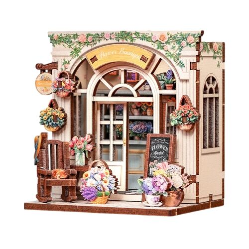 Mini Book Nook La boutique de fleurs