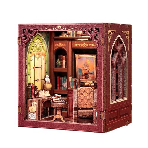 Mini Book Nook Le salon du gentleman