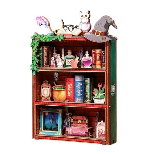 Mini Book Nook L'étagère magique