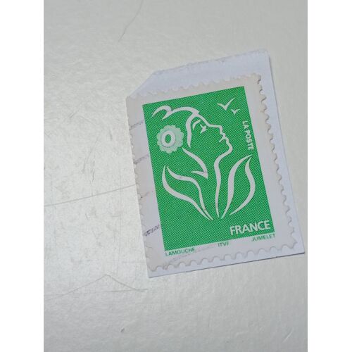 Timbre France Oblitéré Yvert N° 3733 Type Marianne De Lamouche Vert De 2005 Tb