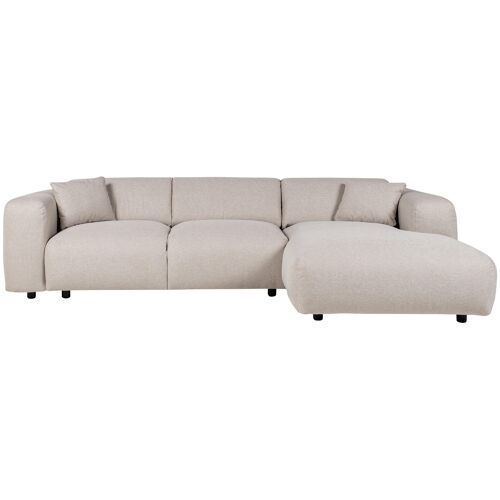 Vente-unique POGNI Canapé d'angle 5 siège(s) Beige