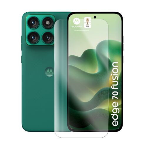Verre trempé incurvé pour Motorola Edge 70 FUSION 5G 6,78"" XT2605-1 - Film de Protection - Visiodirect -