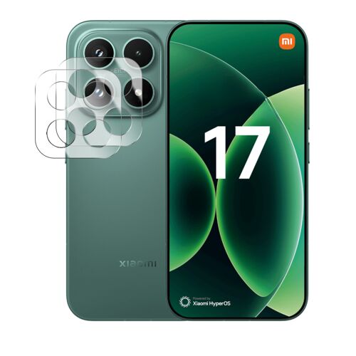 Lot de 2 Verre trempé camera, protection d'objectif arrière pour Xiaomi 17 5G 6.3"" - Visiodirect -