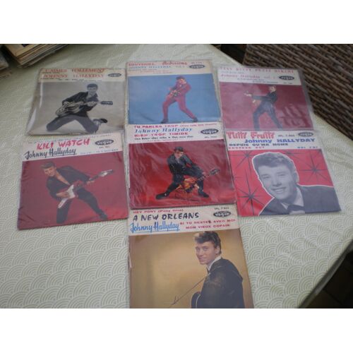 Lot De 45t Johnny