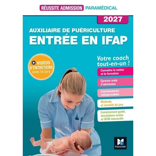 Réussite Admission Entrée En Ifap - Auxiliaire De Puériculture 2027