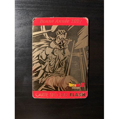 Carte Carddass Dragon Ball Z Sangoku Saiyan 3 Bonne Année 1997 Spéciale Flash