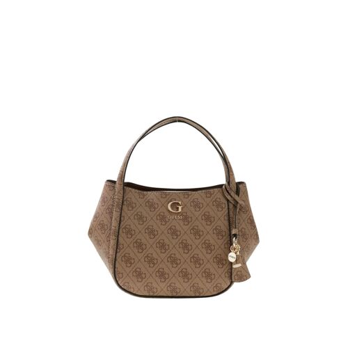 Guess Sac à Main Coleen Petit Monogramme Latte Logo