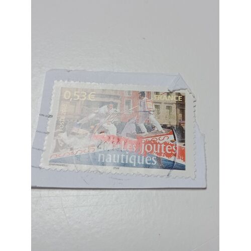 Timbre France Oblitéré 0,53 Yvert N° 3767 Les Joutes Nautiques De 2005 +