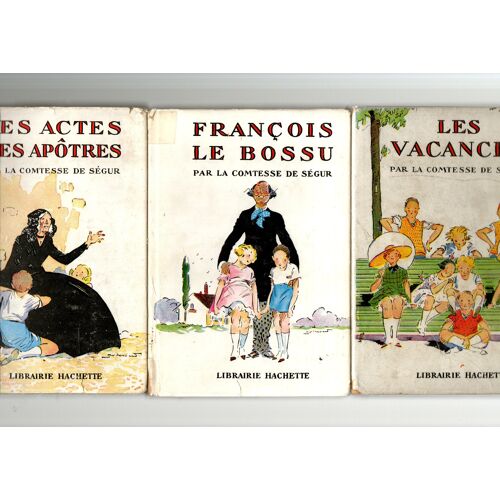 Comtesse De Ségur, Livres À Dos Jaune, Années 1947 À 1950