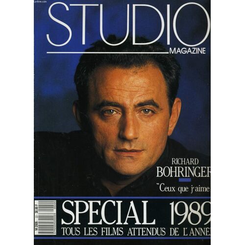 Lot De 12 Numéros De Studio Magazine, Année 1989.