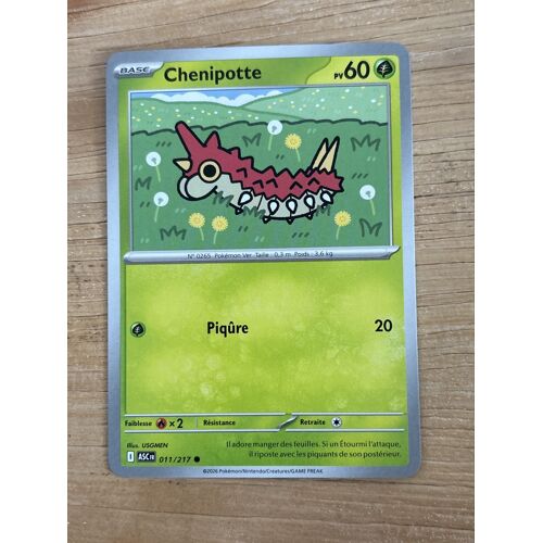 Carte Pokémon – Chenipotte 011/217 