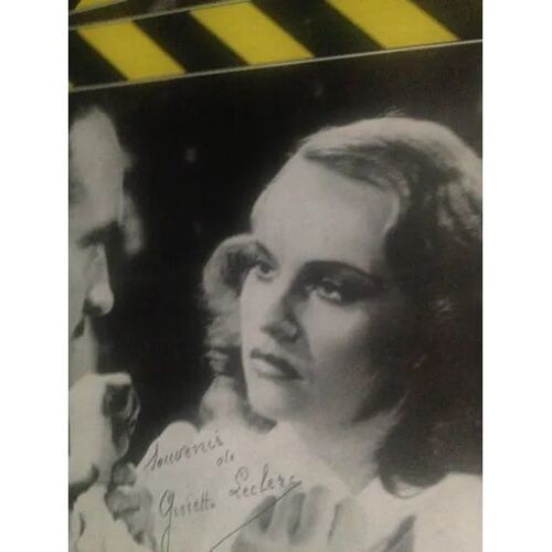 Ginette Leclerc - Autographe