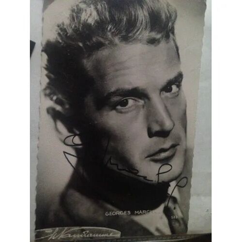 Georges Marchal - Autographe