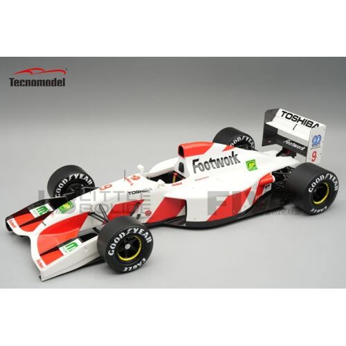 Tecnomodel Mythos 1/18 - Footwork Fa13 - Monaco Gp 1992 (M. Alboreto) Tm18375b-Tecnomodel Mythos