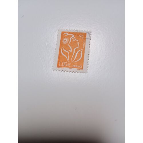 Timbre France Oblitéré 1,00 Yvert N° 3739 Marianne De Lamouche Orange De 2005