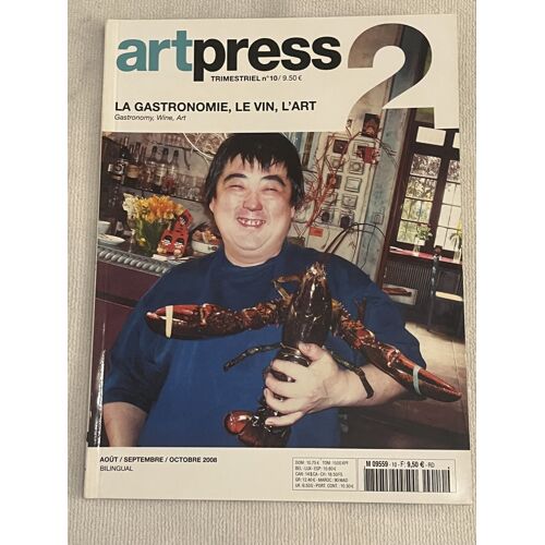 Artpress 2 Livre Revue Magazine N.10 Trimestriel 2008 